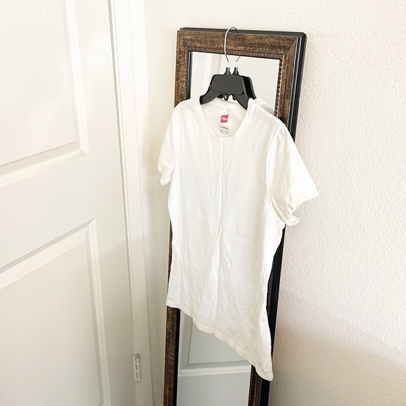 Hanes white short sleeve t-shirt - Picture 1 of 4